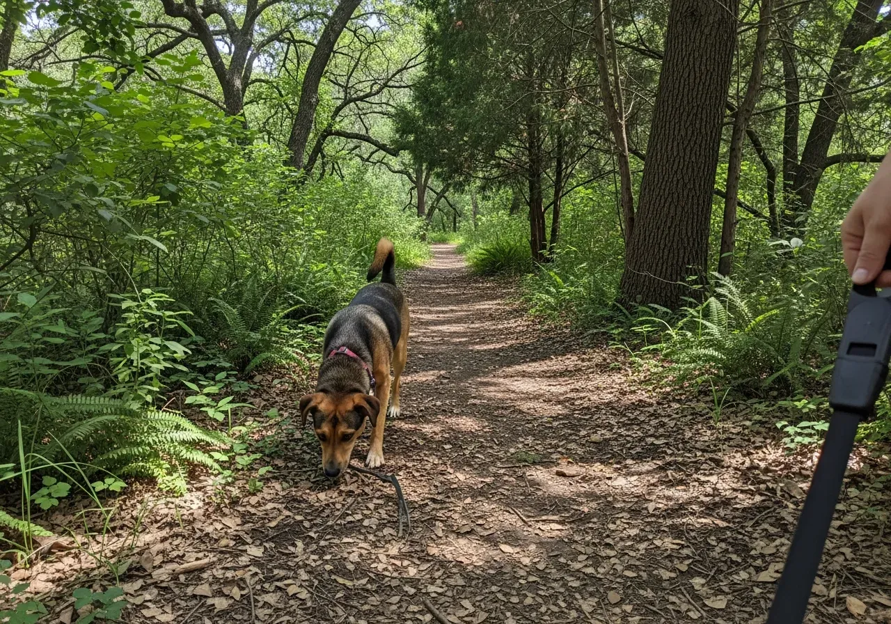 A dog walker on an emergency-cash sprint earning quick money with dog gigs